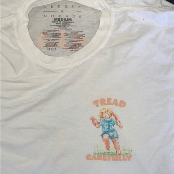 Men’s T-Shirt Tread Carefully - Picture 2 of 3